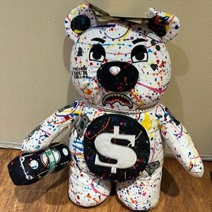 Sprayground brand new teddy bear backpack